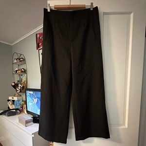Black Wide Leg Dress Pants